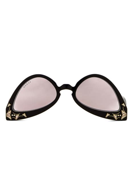 gucci upside down cat eye|Designer Cat Eye Sunglasses .